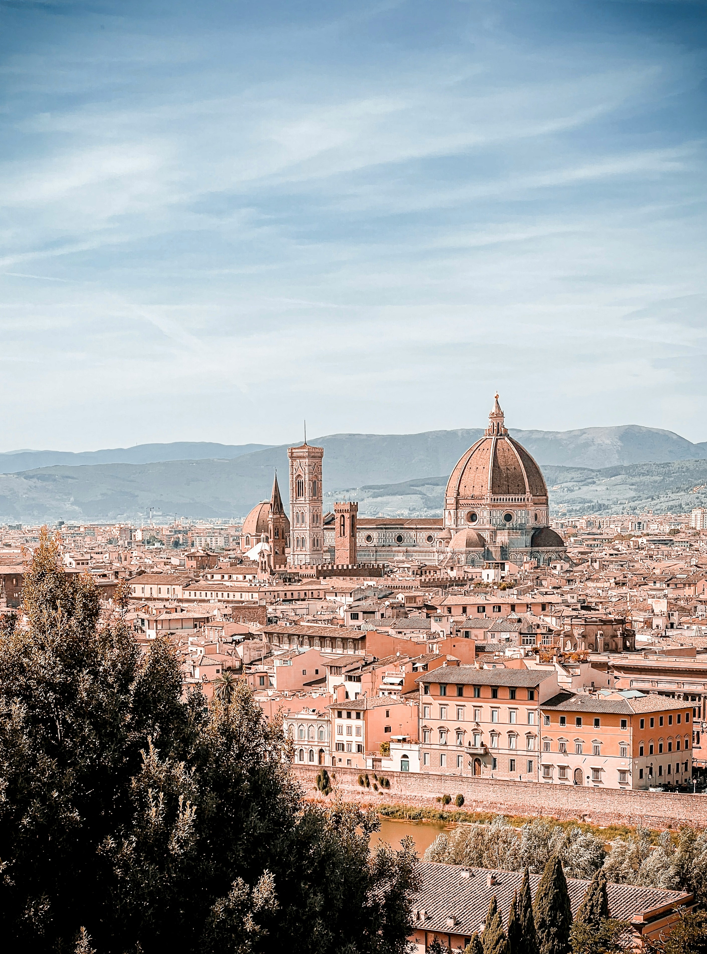 View of Florence near MusArt Bed and Breakfast